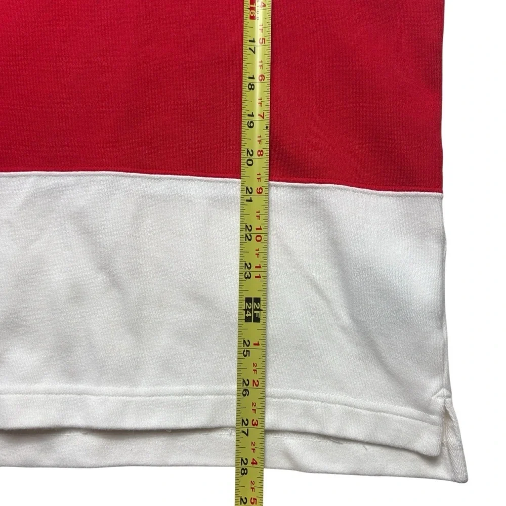 Calvin Klein 205W39NYC x Raf Simons Red White Striped Shirt Size S Thick Cotton - Picture 6 of 12